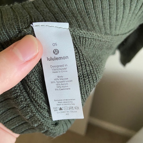 Lululemon Knit Poncho - Picture 2 of 3